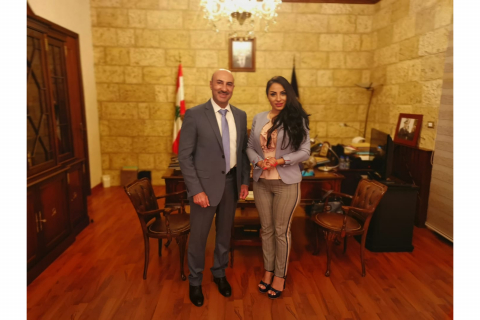 أمين المنظمة العالمية للإستثمار تلتقي مدير عام مديرية أمن الدولة في لبنان